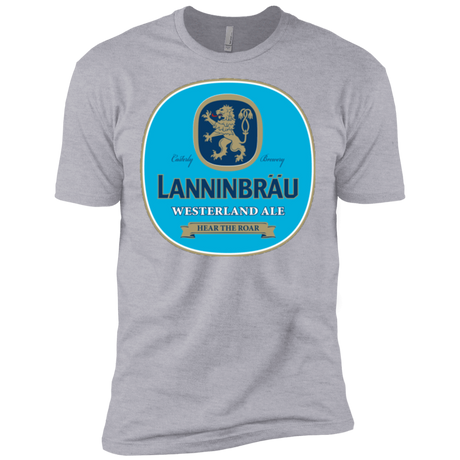 T-Shirts Heather Grey / X-Small Lanninbrau Men's Premium T-Shirt