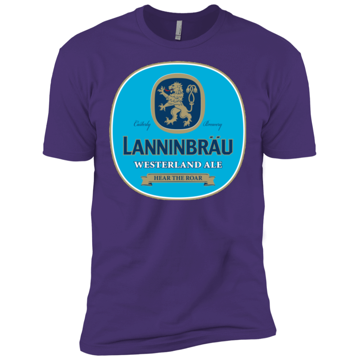 T-Shirts Purple / X-Small Lanninbrau Men's Premium T-Shirt