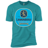 T-Shirts Tahiti Blue / X-Small Lanninbrau Men's Premium T-Shirt