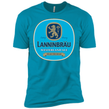 T-Shirts Turquoise / X-Small Lanninbrau Men's Premium T-Shirt