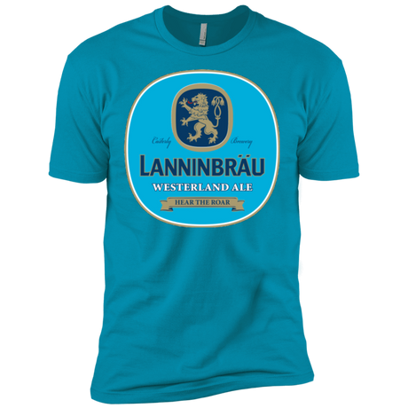 T-Shirts Turquoise / X-Small Lanninbrau Men's Premium T-Shirt