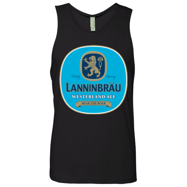 T-Shirts Black / Small Lanninbrau Men's Premium Tank Top