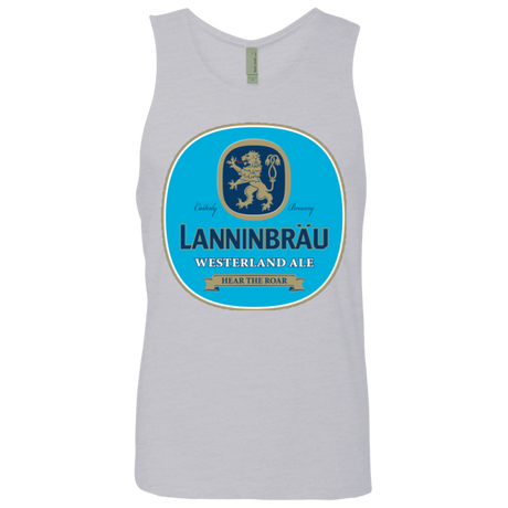 T-Shirts Heather Grey / Small Lanninbrau Men's Premium Tank Top