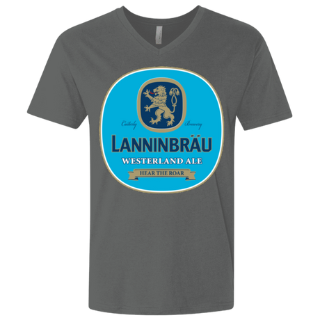T-Shirts Heavy Metal / X-Small Lanninbrau Men's Premium V-Neck