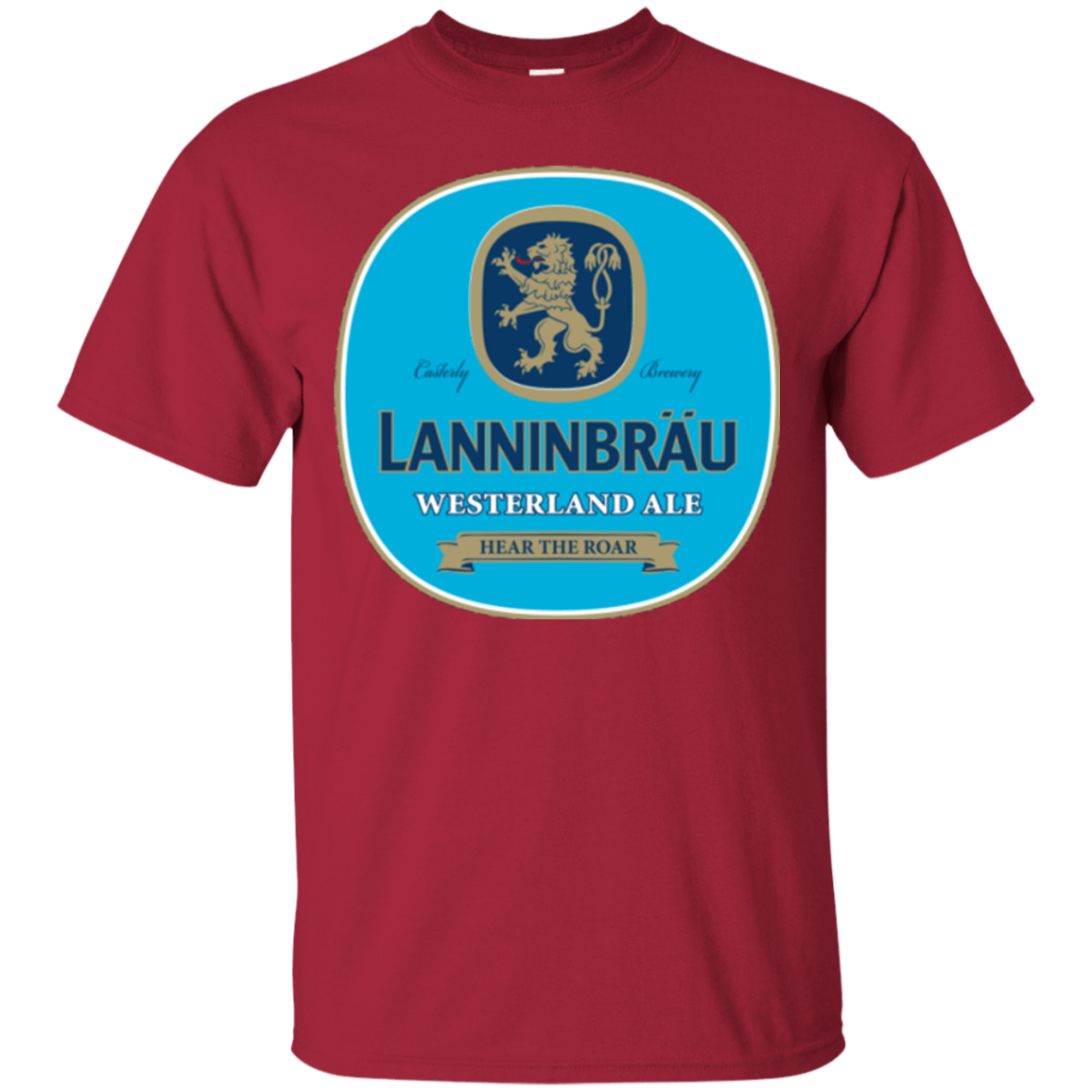 T-Shirts Cardinal / Small Lanninbrau T-Shirt