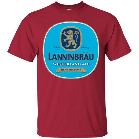 T-Shirts Cardinal / Small Lanninbrau T-Shirt