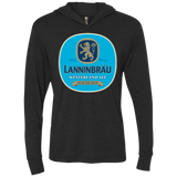 T-Shirts Vintage Black / X-Small Lanninbrau Triblend Long Sleeve Hoodie Tee