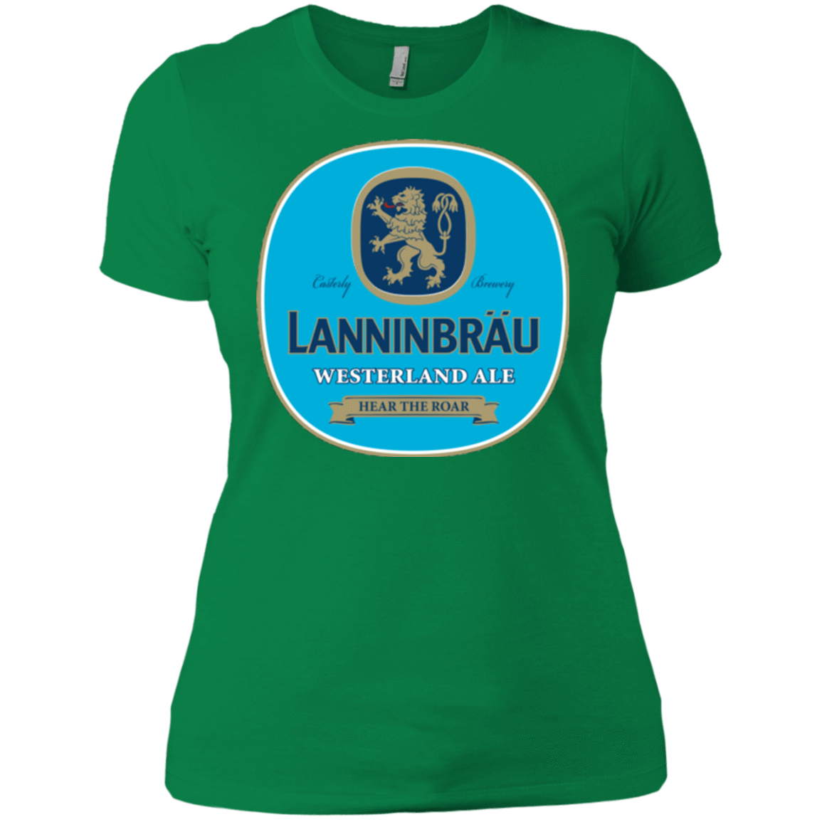 T-Shirts Kelly Green / X-Small Lanninbrau Women's Premium T-Shirt