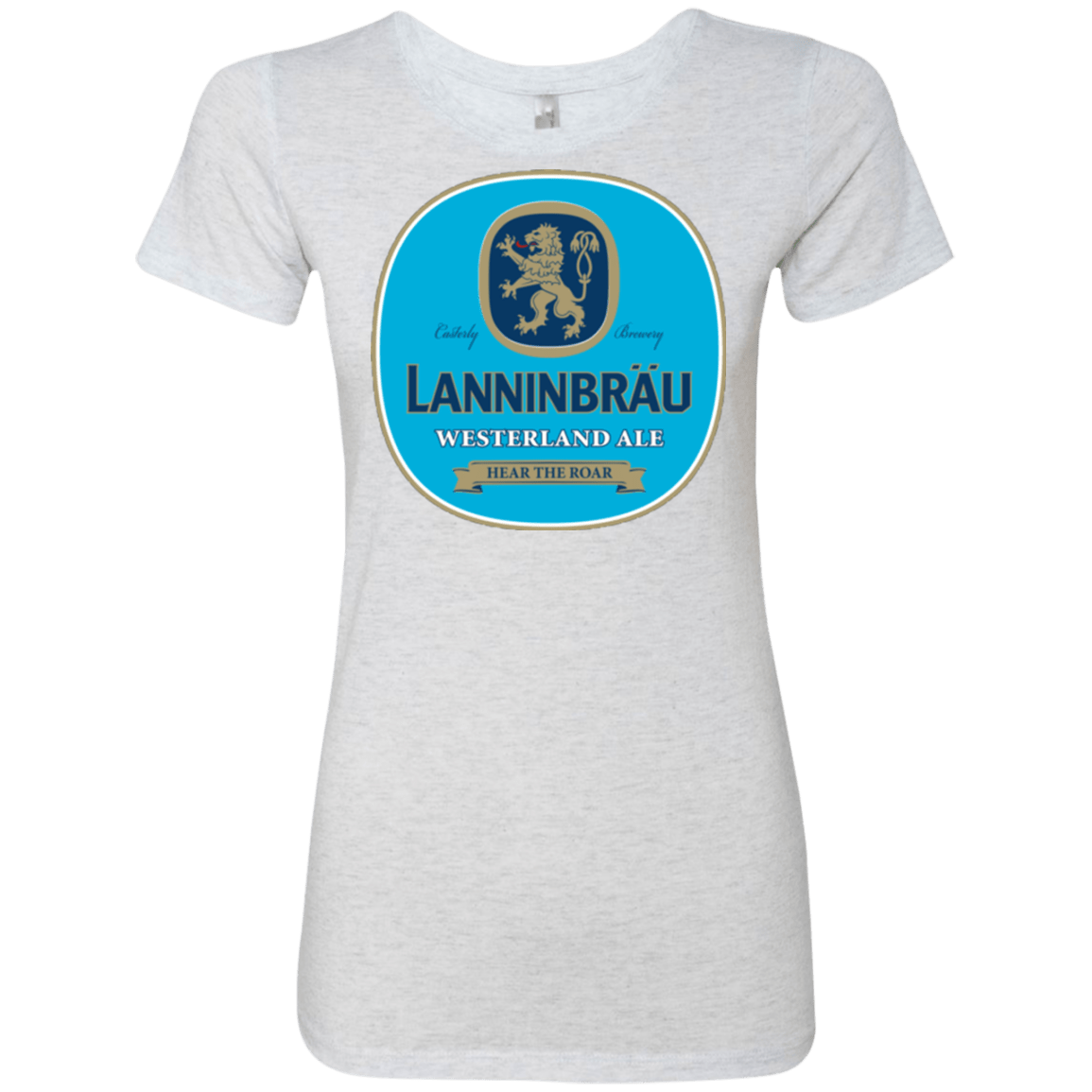 T-Shirts Heather White / Small Lanninbrau Women's Triblend T-Shirt