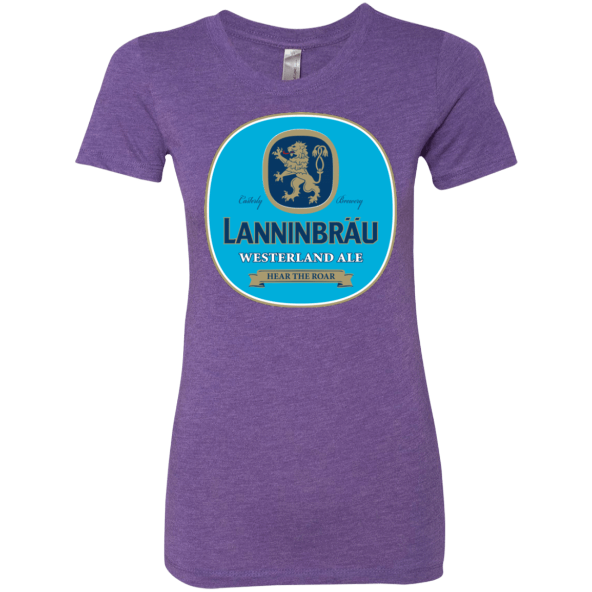 T-Shirts Purple Rush / Small Lanninbrau Women's Triblend T-Shirt