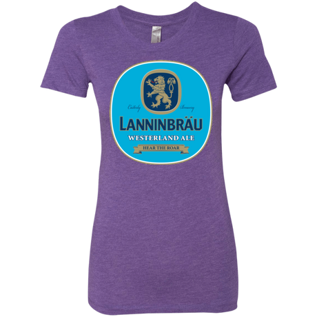 T-Shirts Purple Rush / Small Lanninbrau Women's Triblend T-Shirt