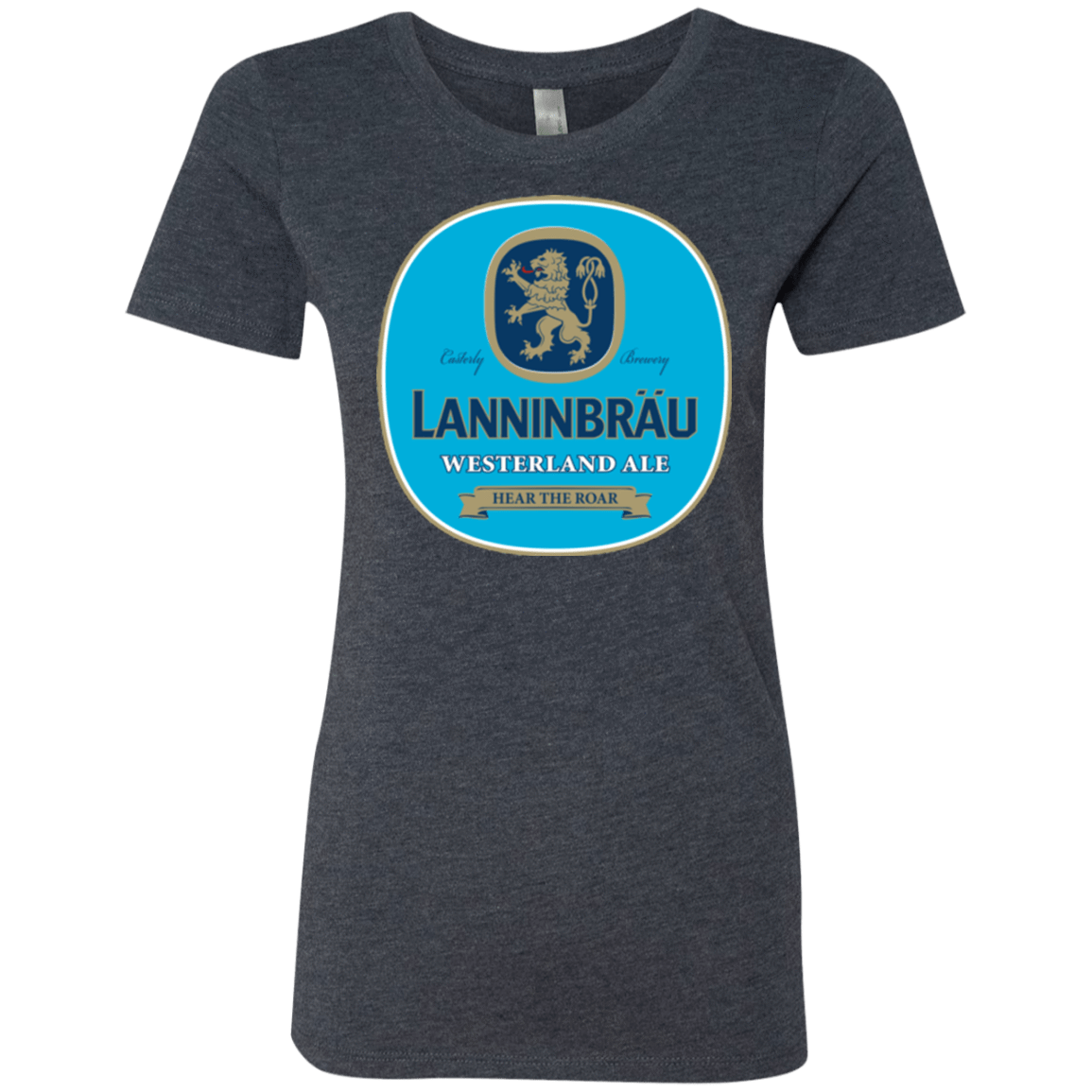 T-Shirts Vintage Navy / Small Lanninbrau Women's Triblend T-Shirt