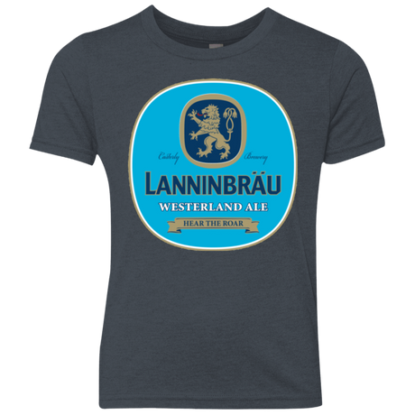T-Shirts Vintage Navy / YXS Lanninbrau Youth Triblend T-Shirt