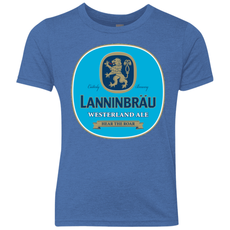 T-Shirts Vintage Royal / YXS Lanninbrau Youth Triblend T-Shirt
