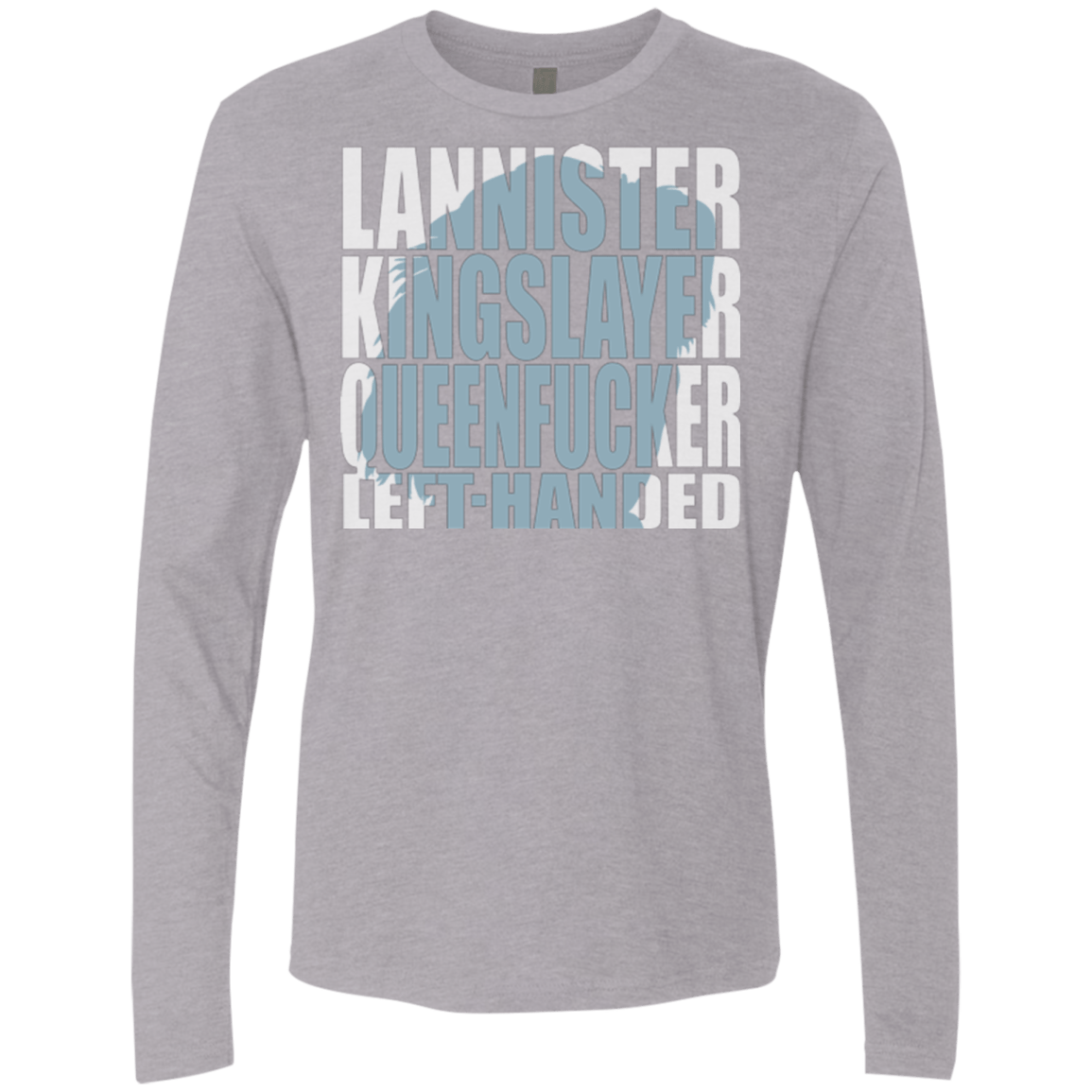 T-Shirts Heather Grey / Small Lannister Left Handed Men's Premium Long Sleeve