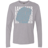 T-Shirts Heather Grey / Small Lannister Left Handed Men's Premium Long Sleeve