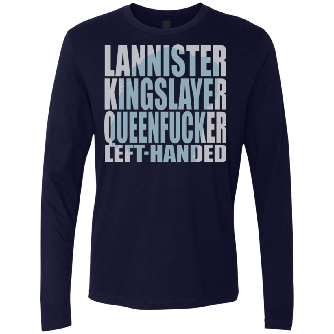 T-Shirts Midnight Navy / Small Lannister Left Handed Men's Premium Long Sleeve