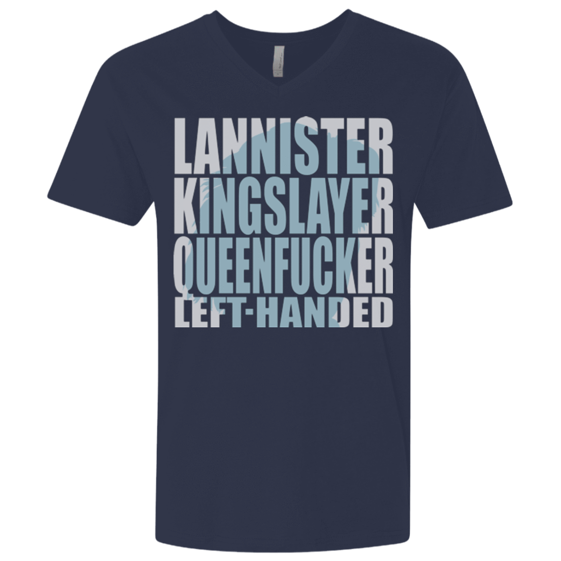 T-Shirts Midnight Navy / X-Small Lannister Left Handed Men's Premium V-Neck