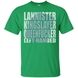 T-Shirts Irish Green / Small Lannister Left Handed T-Shirt