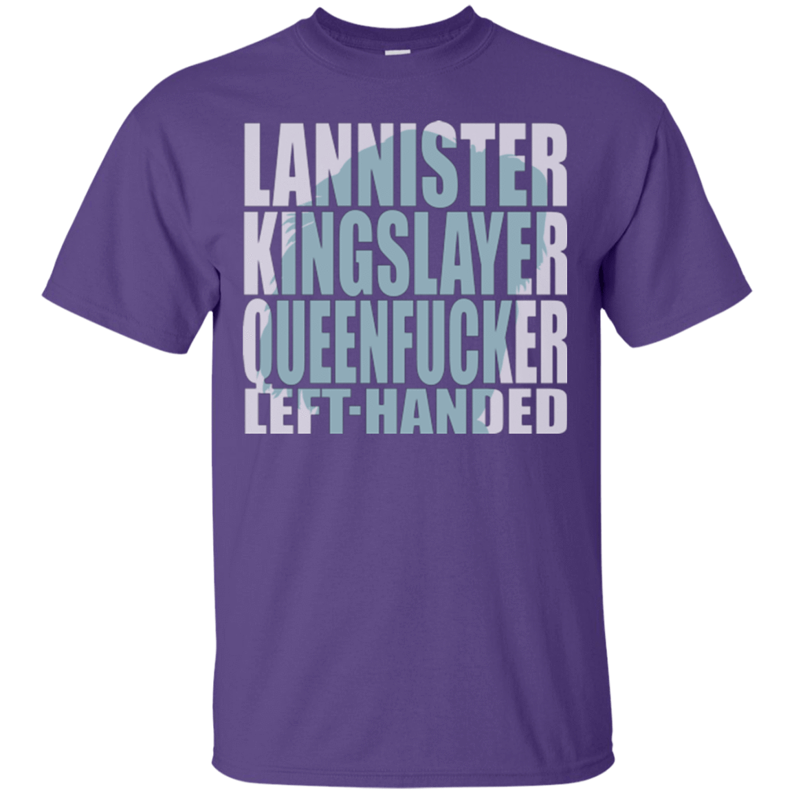 T-Shirts Purple / Small Lannister Left Handed T-Shirt