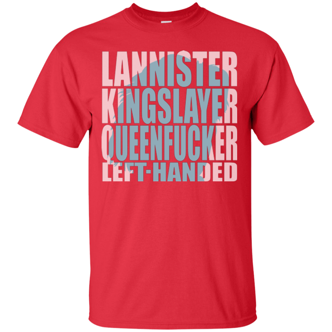 T-Shirts Red / Small Lannister Left Handed T-Shirt