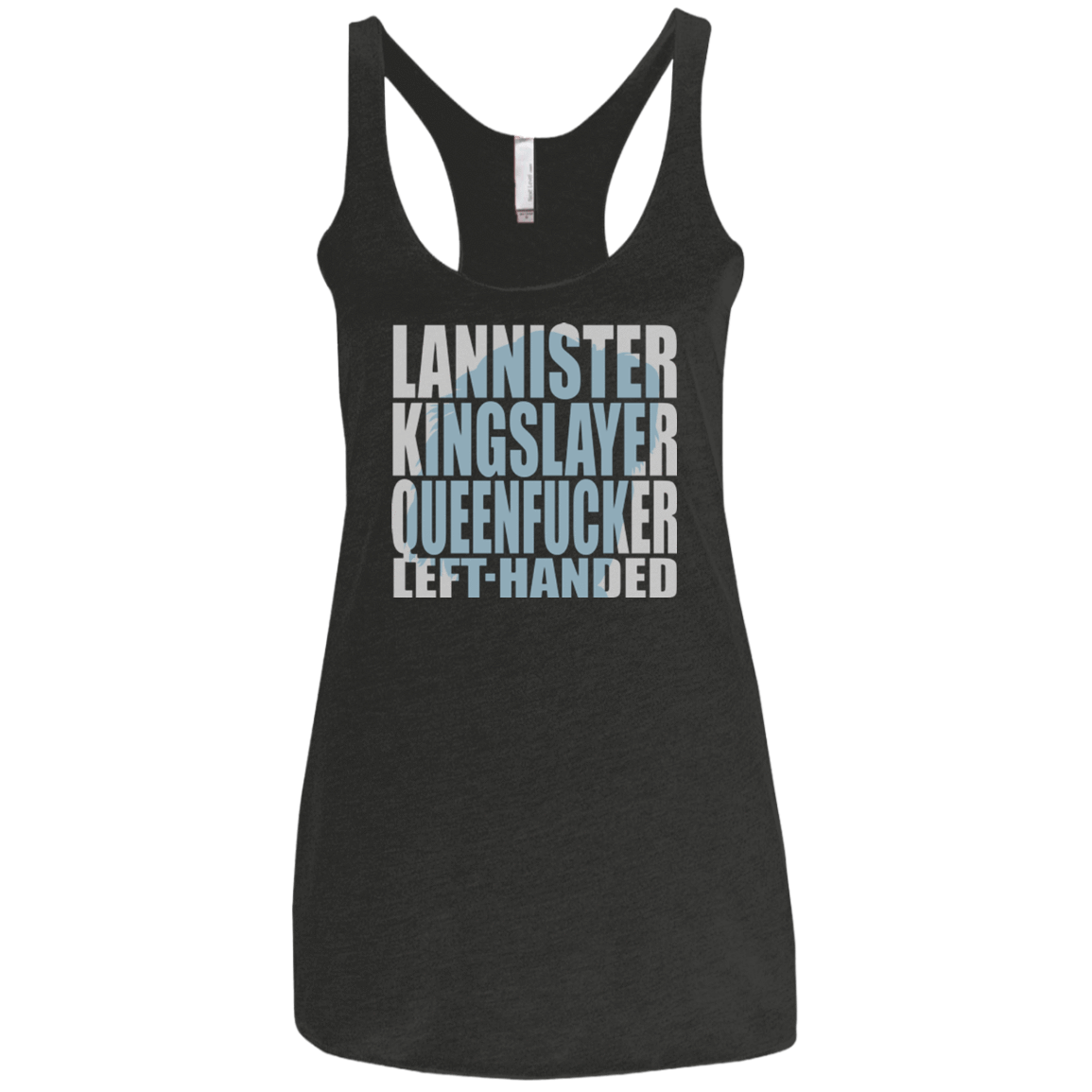 T-Shirts Vintage Black / X-Small Lannister Left Handed Women's Triblend Racerback Tank