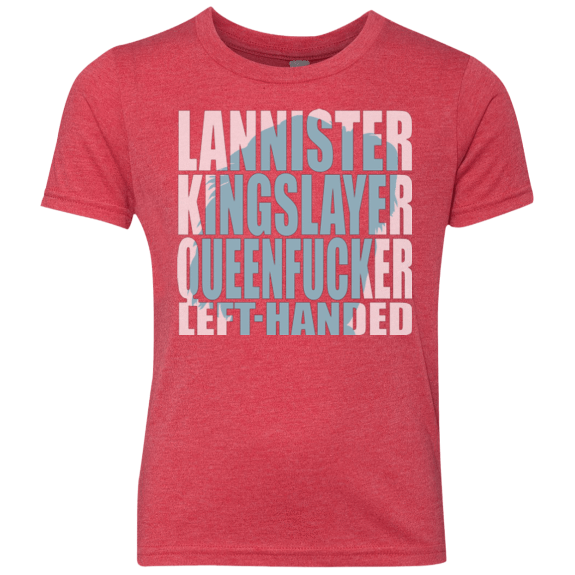 T-Shirts Vintage Red / YXS Lannister Left Handed Youth Triblend T-Shirt