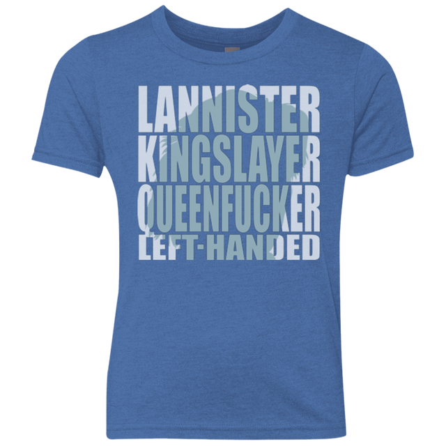 T-Shirts Vintage Royal / YXS Lannister Left Handed Youth Triblend T-Shirt