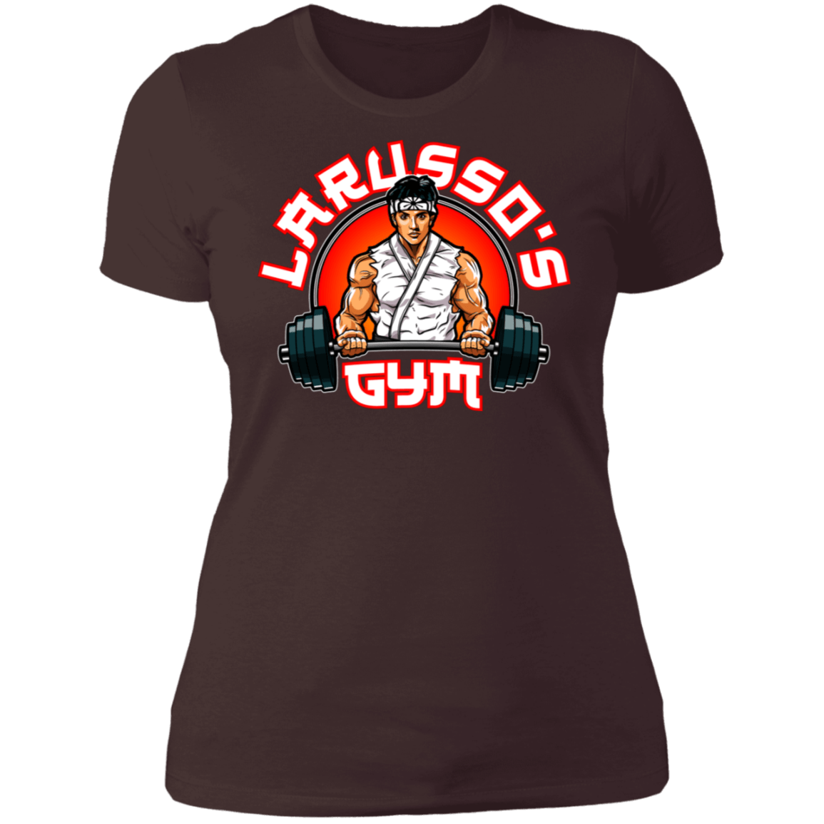 T-Shirts Dark Chocolate / S Larusso's Gym Women's Premium T-Shirt