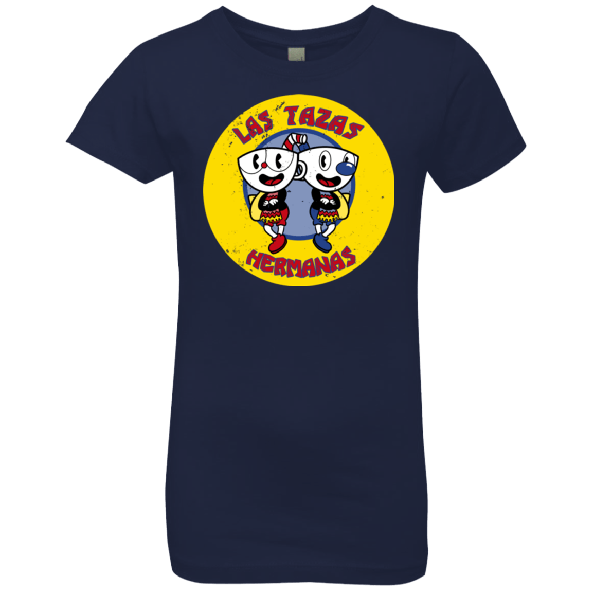 T-Shirts Midnight Navy / YXS las tazas hermanas Girls Premium T-Shirt