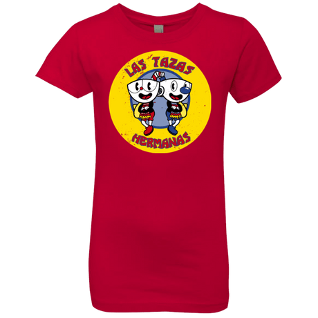T-Shirts Red / YXS las tazas hermanas Girls Premium T-Shirt