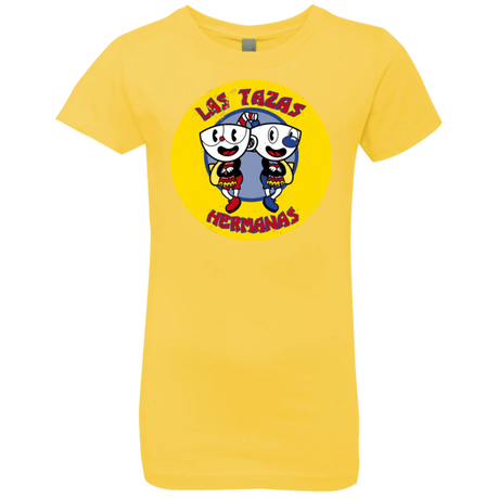 T-Shirts Vibrant Yellow / YXS las tazas hermanas Girls Premium T-Shirt