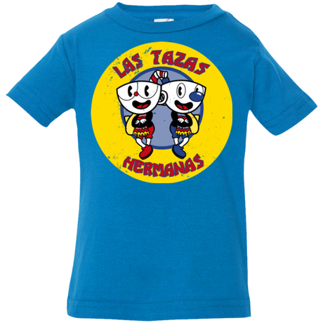 T-Shirts Cobalt / 6 Months las tazas hermanas Infant PremiumT-Shirt