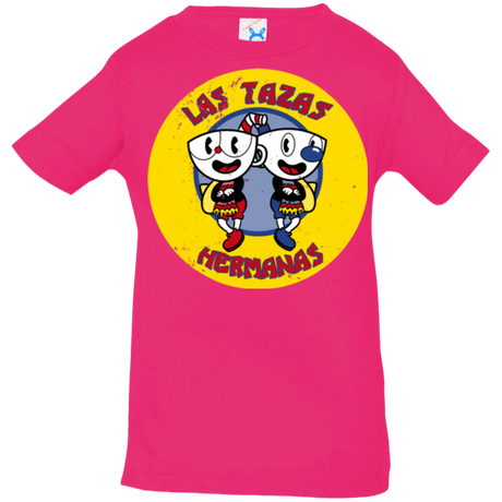 T-Shirts Hot Pink / 6 Months las tazas hermanas Infant PremiumT-Shirt