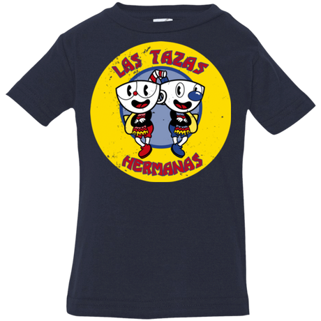 T-Shirts Navy / 6 Months las tazas hermanas Infant PremiumT-Shirt