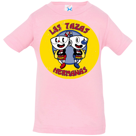 T-Shirts Pink / 6 Months las tazas hermanas Infant PremiumT-Shirt
