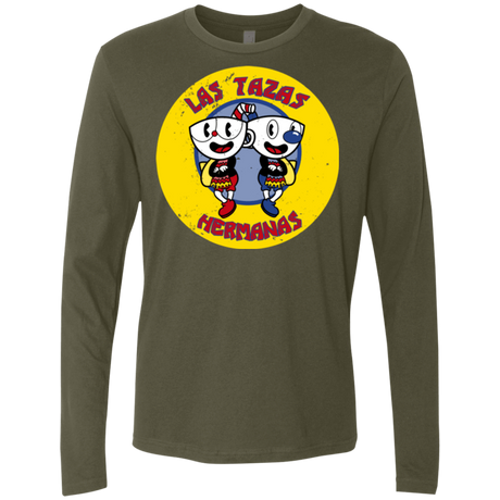 T-Shirts Military Green / Small las tazas hermanas Men's Premium Long Sleeve