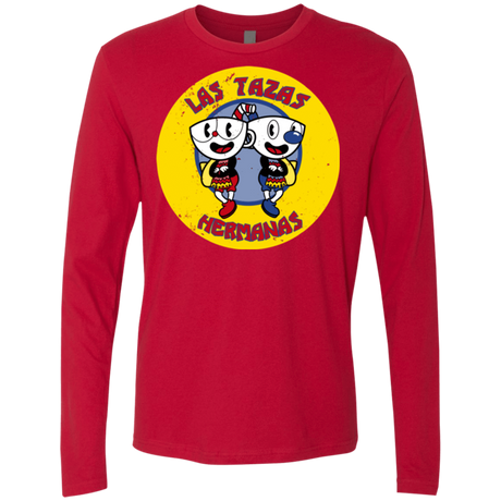 T-Shirts Red / Small las tazas hermanas Men's Premium Long Sleeve