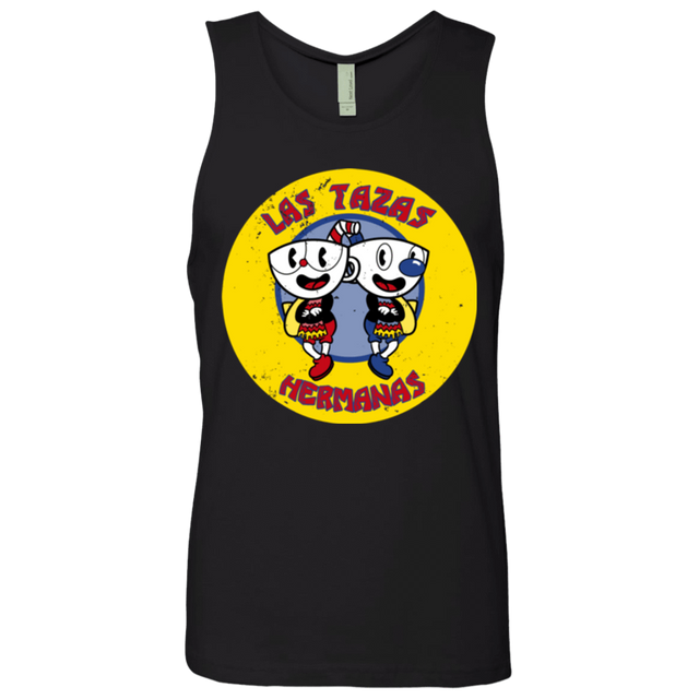 T-Shirts Black / Small las tazas hermanas Men's Premium Tank Top