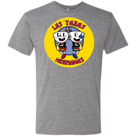T-Shirts Premium Heather / Small las tazas hermanas Men's Triblend T-Shirt