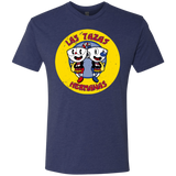 T-Shirts Vintage Navy / Small las tazas hermanas Men's Triblend T-Shirt