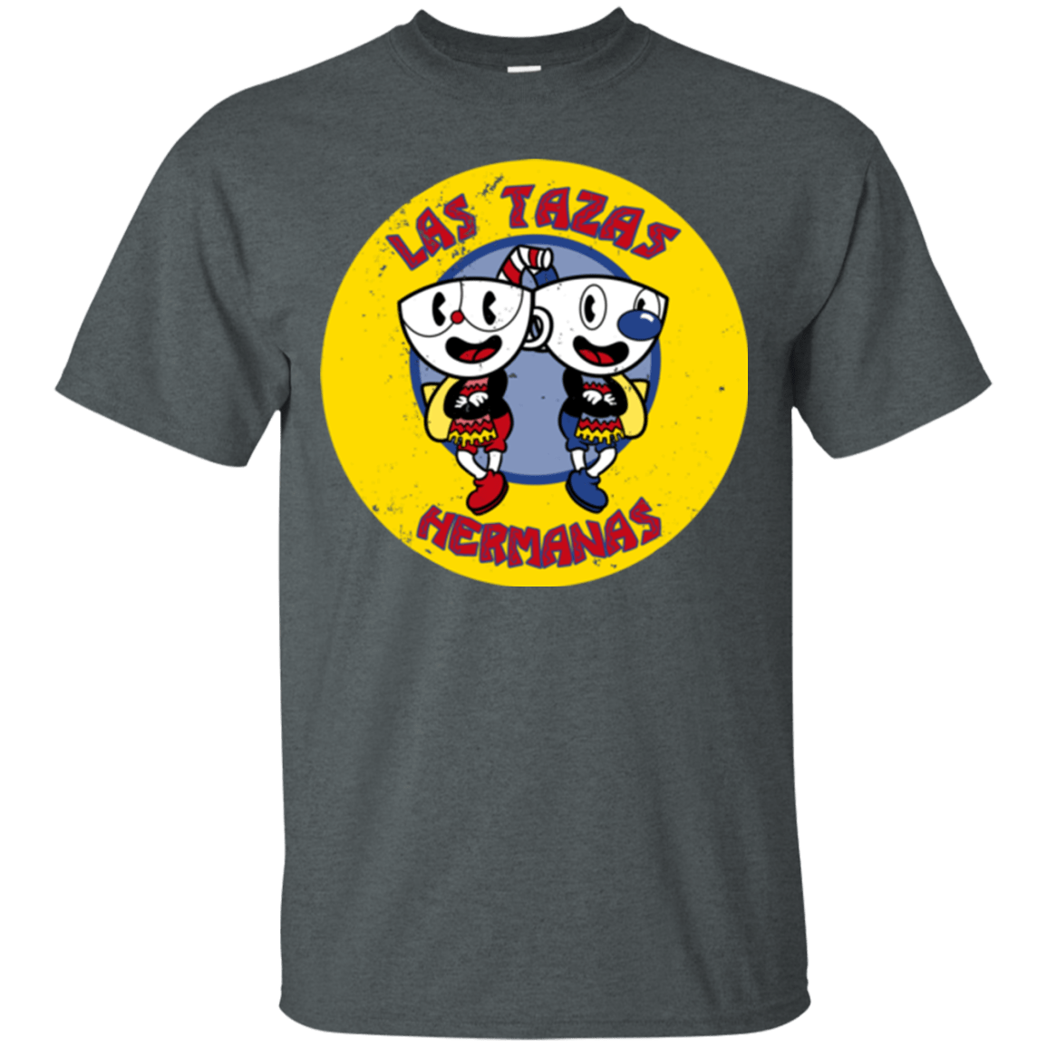 T-Shirts Dark Heather / Small las tazas hermanas T-Shirt