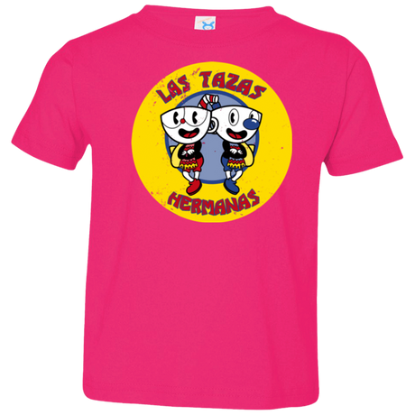 T-Shirts Hot Pink / 2T las tazas hermanas Toddler Premium T-Shirt
