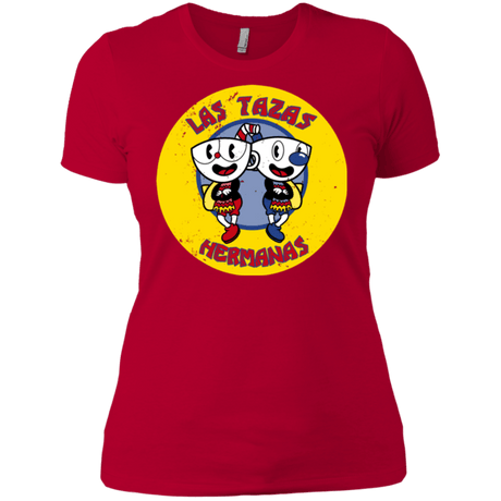 T-Shirts Red / X-Small las tazas hermanas Women's Premium T-Shirt