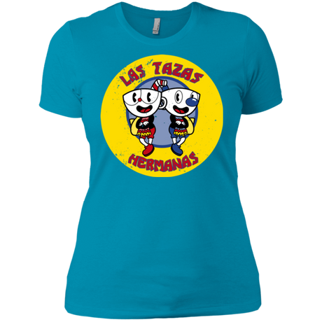 T-Shirts Turquoise / X-Small las tazas hermanas Women's Premium T-Shirt