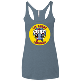 T-Shirts Indigo / X-Small las tazas hermanas Women's Triblend Racerback Tank