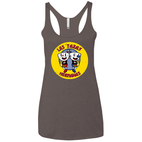 T-Shirts Macchiato / X-Small las tazas hermanas Women's Triblend Racerback Tank