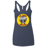 T-Shirts Vintage Navy / X-Small las tazas hermanas Women's Triblend Racerback Tank