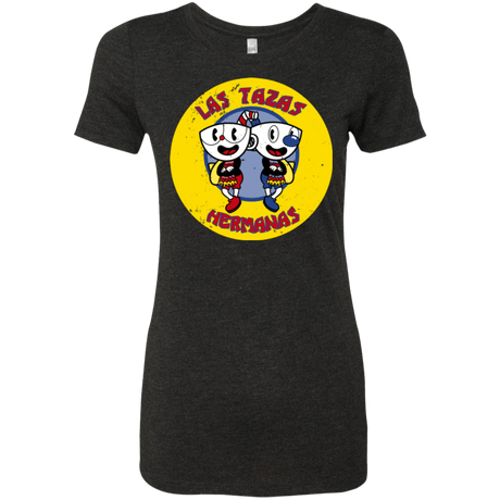 T-Shirts Vintage Black / Small las tazas hermanas Women's Triblend T-Shirt