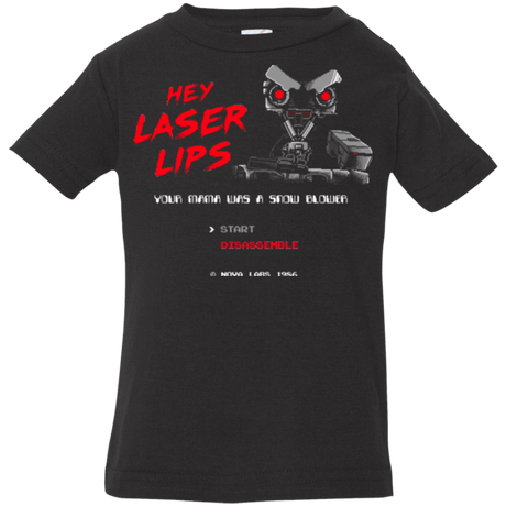 T-Shirts Black / 6 Months Laser Lips Infant Premium T-Shirt
